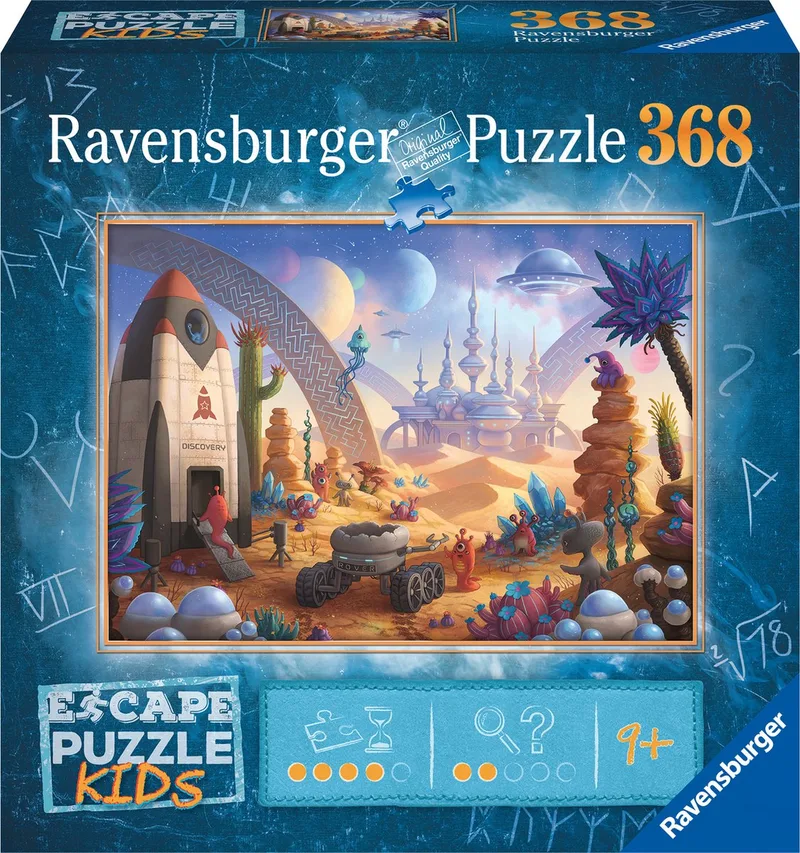 Escape Puzzle Kids Space - 368 stukjes van Ravensburger, editie Meerkleurig – doos