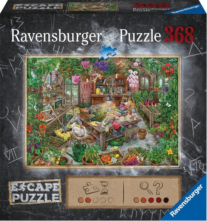 Escape Puzzle The Green House - 368 stukjes van Ravensburger, editie Meerkleurig – doos