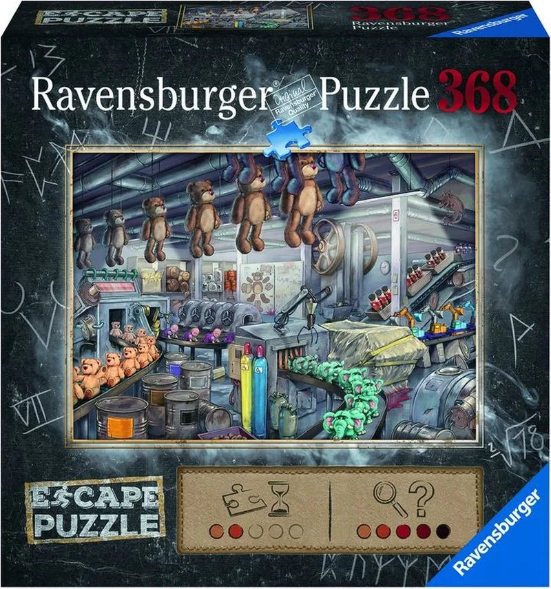 Escape Puzzle The Toy Factory - 368 stukjes de Ravensburger, édition Multicolore – boîte