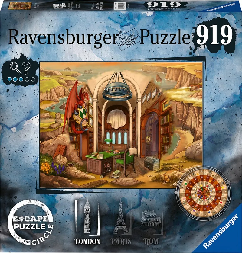 Escape the Circle puzzel London - Legpuzzel - 920 stukjes de Ravensburger, édition Multicolore – boîte