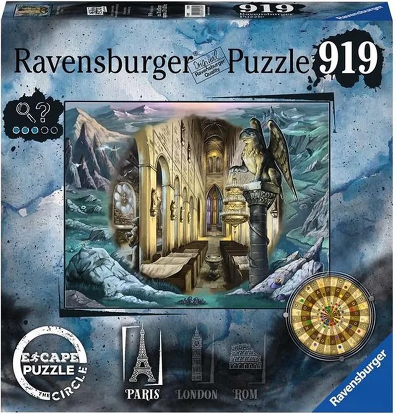 Escape the Circle puzzel Paris - Legpuzzel - 920 stukjes from Ravensburger, Multicolour edition – box