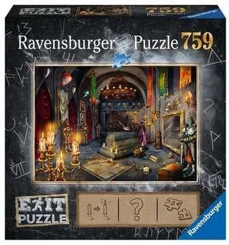 Exit Puzzel - Ridderkasteel 759 Stukjes from Ravensburger, Multicolour edition – box