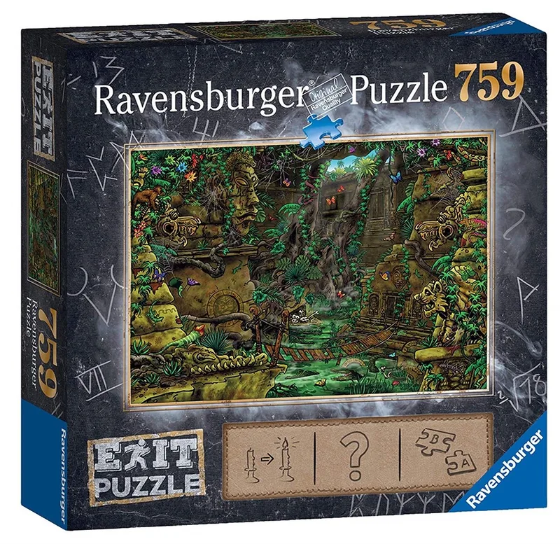 Exit Puzzel: Tempel van Angkor - 759 Stukjes from Ravensburger – box