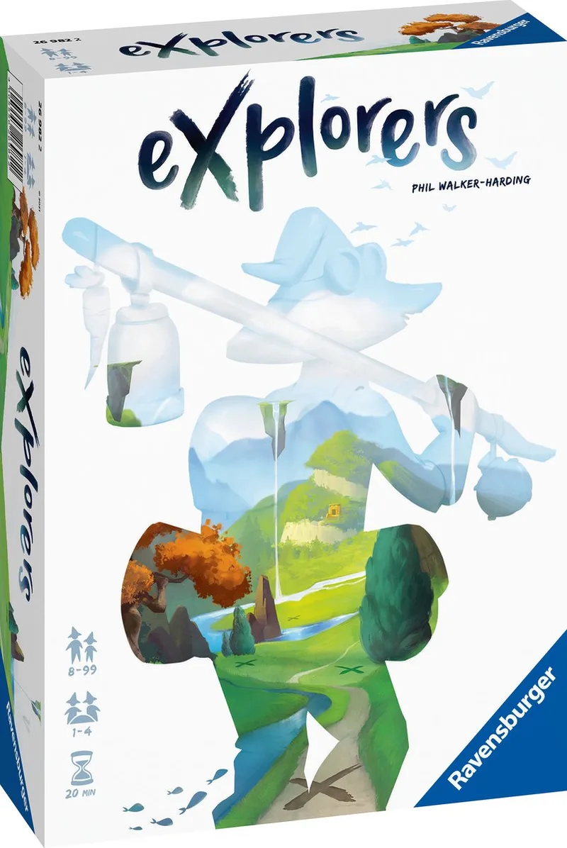 Explorers - Engelstalig Bordspel from Ravensburger – box