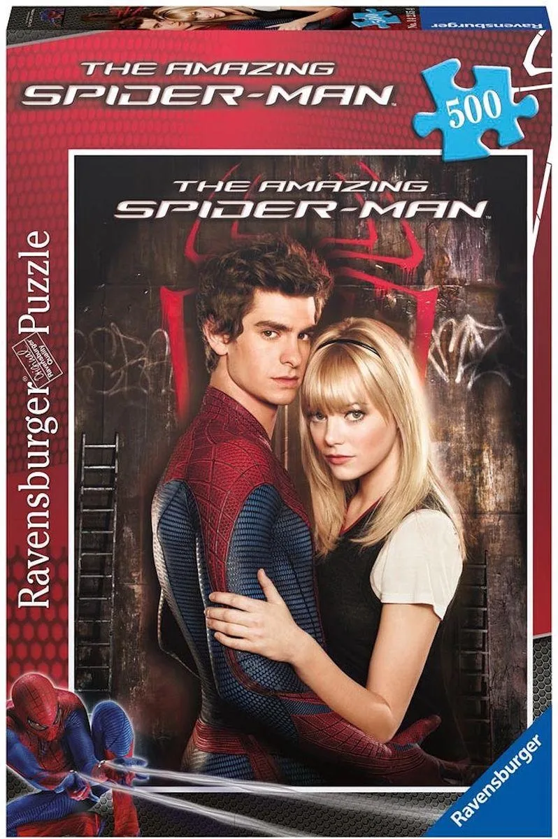 Fantastische Spider-Man van Ravensburger, editie Blauw – doos