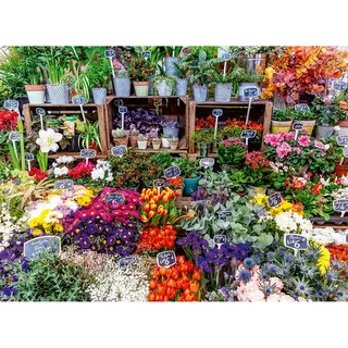 Flower Market, France (500) de Ravensburger – boîte 3 sur 3