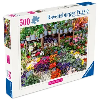 Flower Market, France (500) de Ravensburger – boîte 2 sur 3