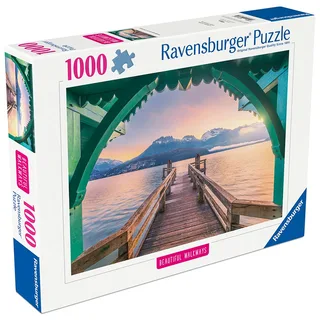 Footbridge at Lac d'Annec (1000) de Ravensburger – boîte 2 sur 3
