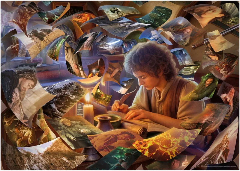 Frodo’s Reis – Legpuzzel – 1000 Stukjes de Ravensburger, édition Multicolore – boîte 2 sur 2