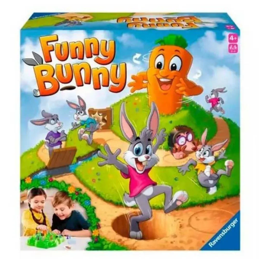 Funny Bunny Brætspil Spansk fra Ravensburger – æske
