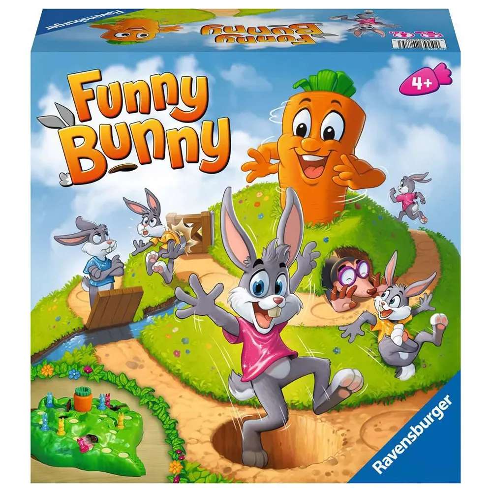 Funny Bunny Deluxe (10620875) Brætspil fra Ravensburger – æske