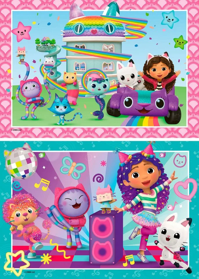 Gabby's Dollhouse: Klaar voor een feestje! (2x 24) from Ravensburger – box 4 of 4