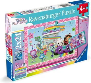 Gabby's Dollhouse: Klaar voor een feestje! (2x 24) from Ravensburger – box 1 of 4