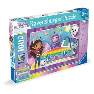 Gabby's Dollhouse - Legpuzzel - 100 XXL-Stukjes de Ravensburger, édition Multicolore – boîte 3 sur 3