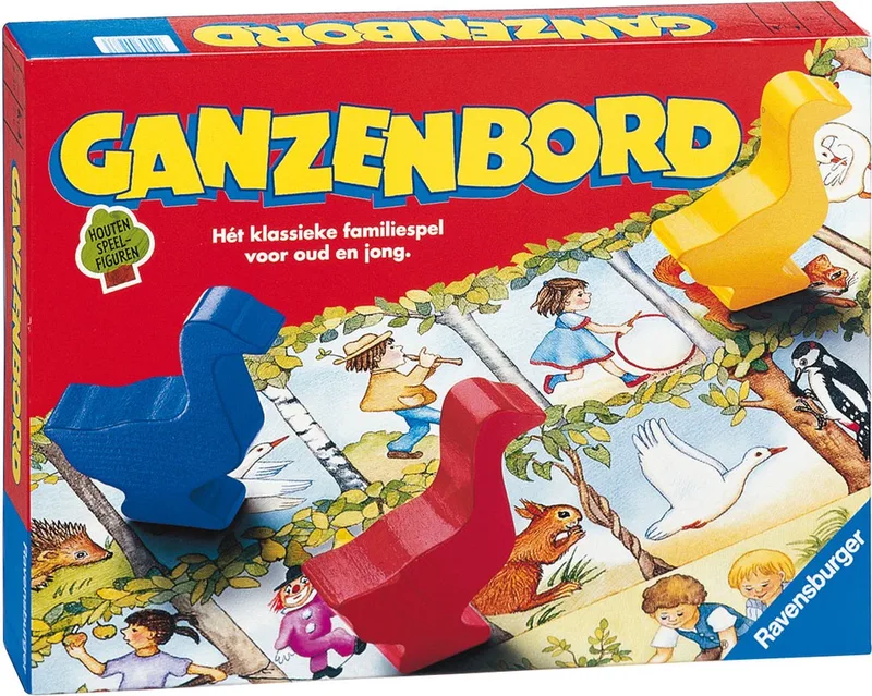 Ganzenbord - kinderspel van Ravensburger – doos