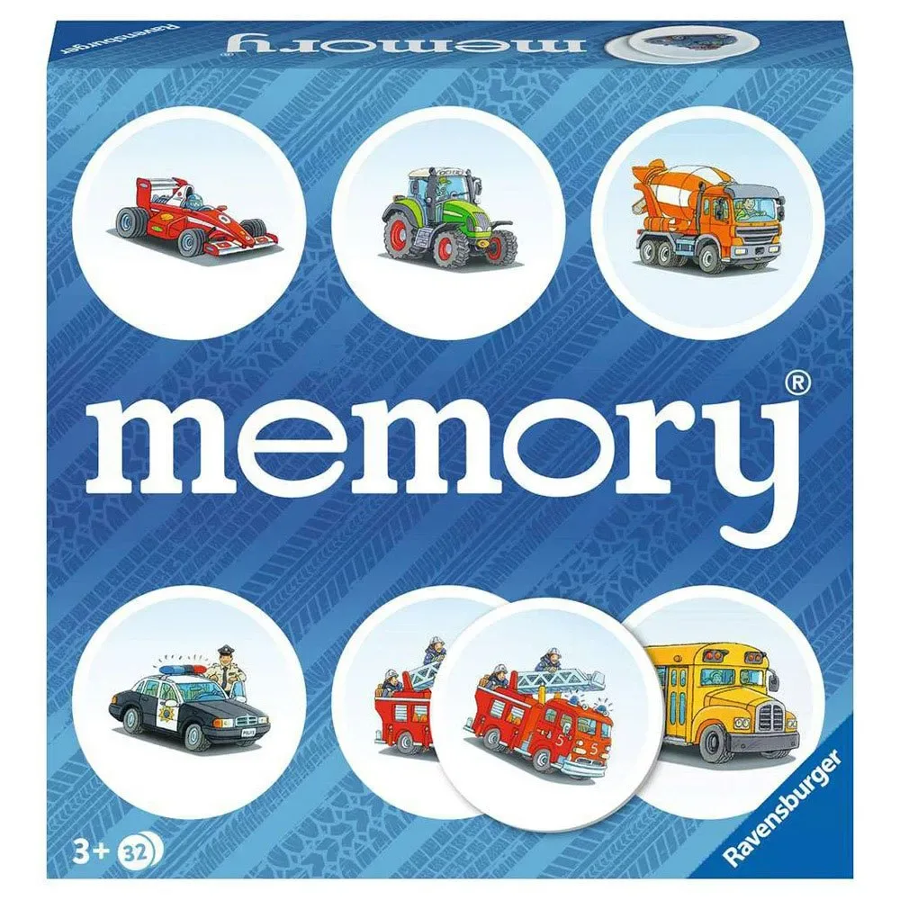 Memory Fahrzeuge von Ravensburger – Schachtel