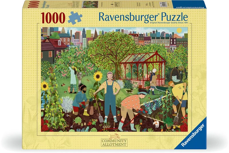 Gemeenschapstuin - Legpuzzel - 1000 Stukjes van Ravensburger, editie Meerkleurig – doos 1 van 3