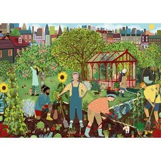 Gemeenschapstuin - Legpuzzel - 1000 Stukjes van Ravensburger, editie Meerkleurig – doos 2 van 3