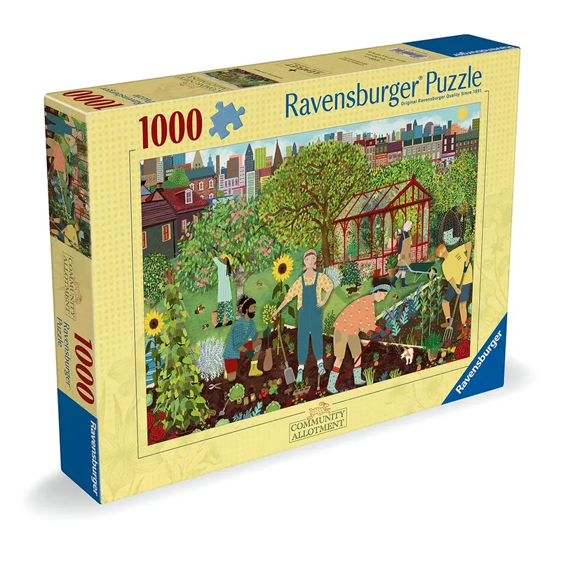 Gemeenschapstuin - Legpuzzel - 1000 Stukjes van Ravensburger, editie Meerkleurig – doos 3 van 3