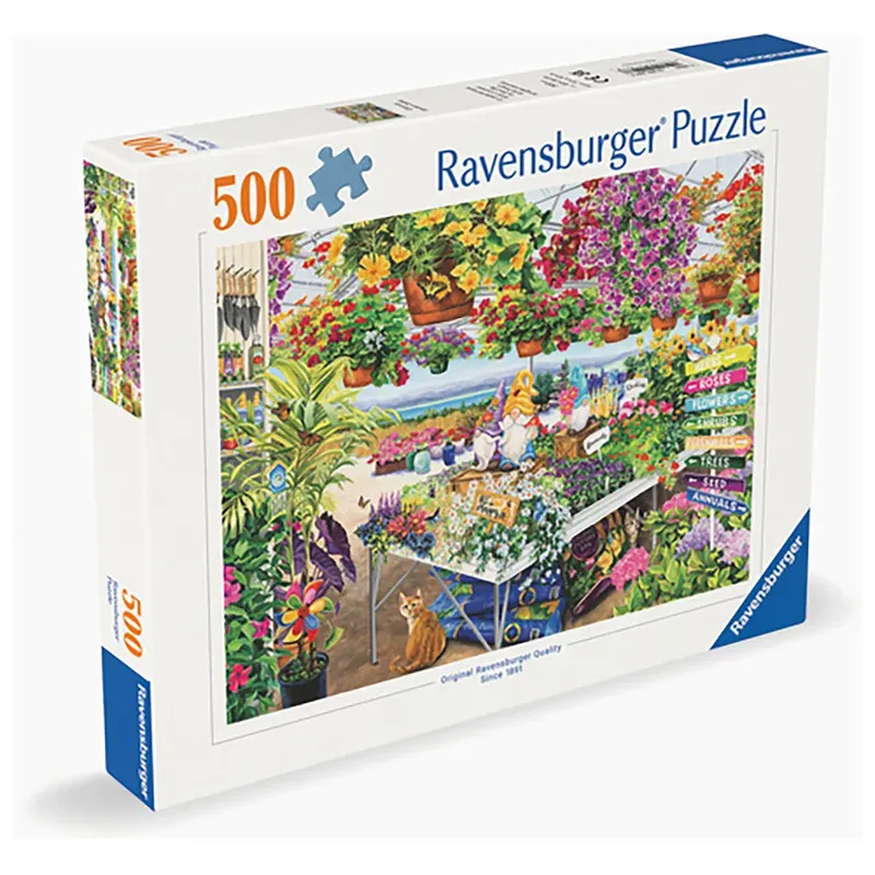 Glorious Garden Center 500 PC Puzzle van Ravensburger, editie Meerkleurig – doos 2 van 3