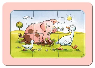 Goede vrienden - My First Puzzels - 3x6 stukjes - Kinderpuzzel from Ravensburger, Multicolour edition – box 4 of 4