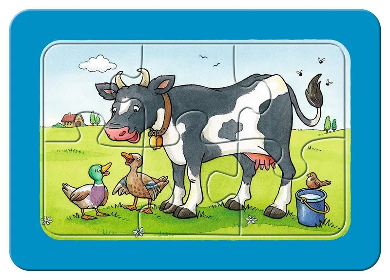 Goede vrienden - My First Puzzels - 3x6 stukjes - Kinderpuzzel from Ravensburger, Multicolour edition – box 2 of 4