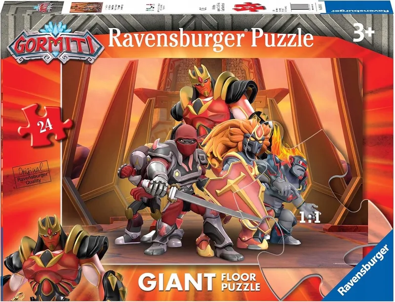 Gormiti Reuzen Puzzel 24 Stukken (70x50cm) from Ravensburger – box