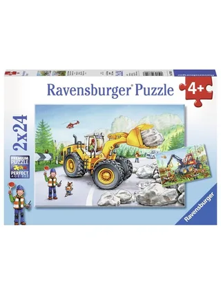 Graafmachine aan het werk 2x24p de Ravensburger – boîte 1 sur 2