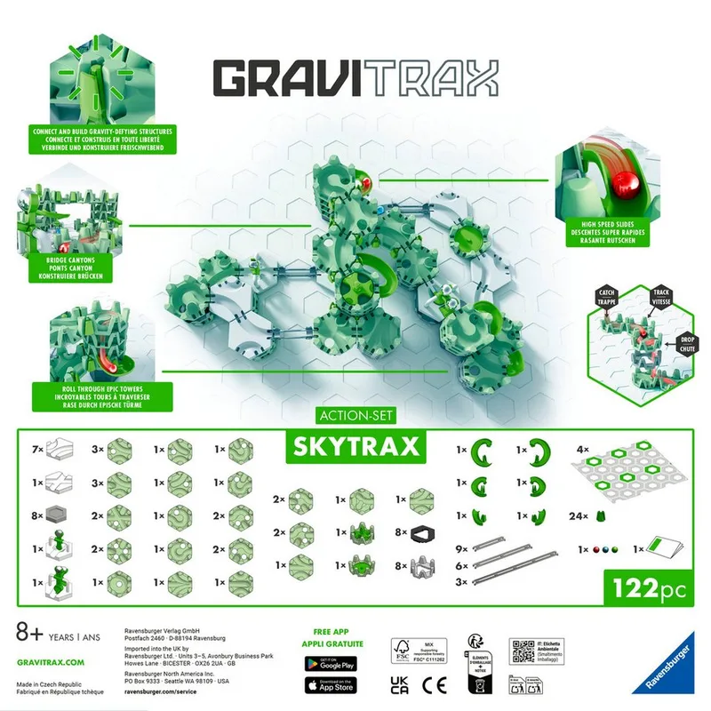 GraviTrax Action-Set Skytrax from Ravensburger – box 2 of 5