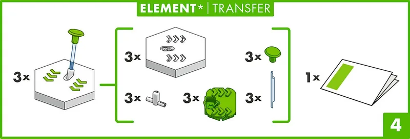 GraviTrax Element Transfer Expansion Set fra Ravensburger – æske 3 af 5
