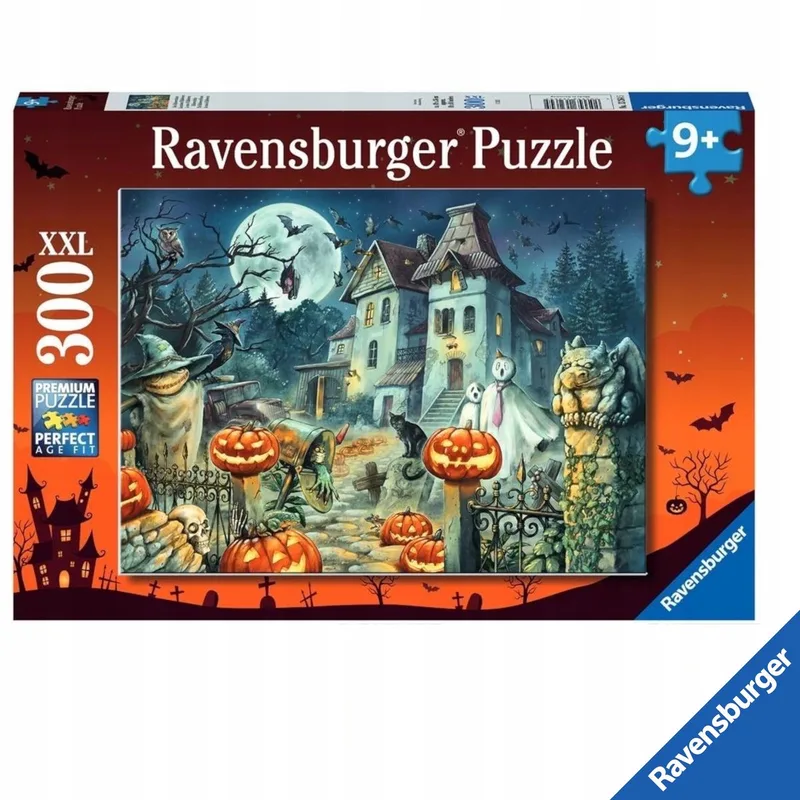 Halloween Puzzel 300 Stukken - Educatief en Leuk van Ravensburger – doos