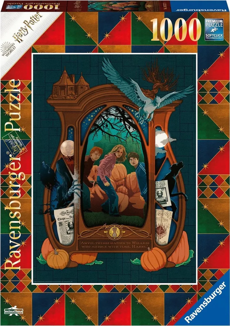 Harry Potter 3 Secret of Azkaban - legpuzzel - 1000 stukjes von Ravensburger, Ausgabe Mehrfarbig – Schachtel