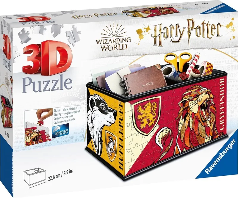 Harry Potter Schatkist - 3D Puzzel - 216 stukjes from Ravensburger, Multicolour edition – box