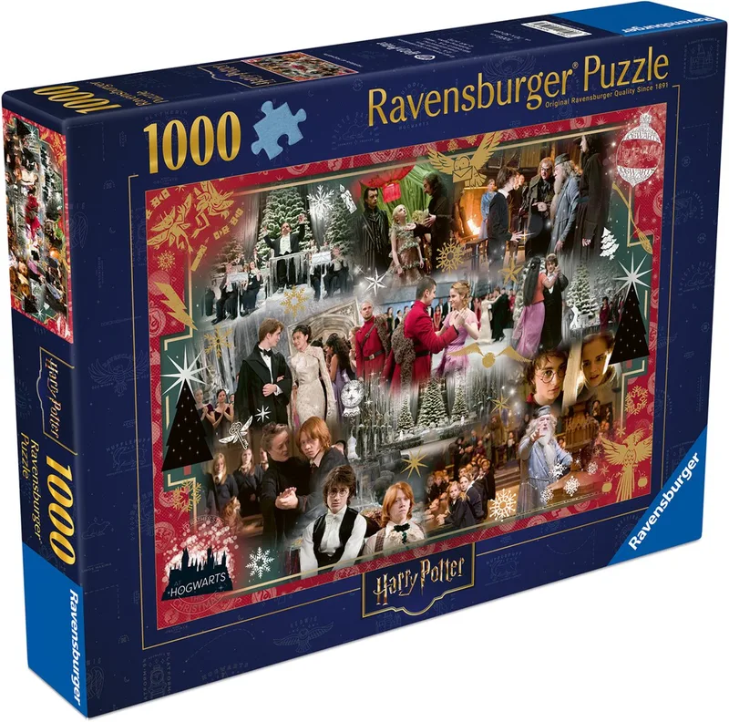 Harry Potter - Vakantie op Hogwarts - Legpuzzel - 1000 Stukjes van Ravensburger, editie Meerkleurig – doos