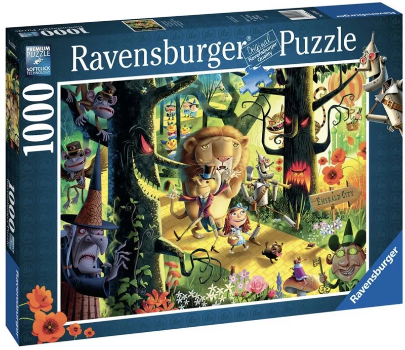Het land van OZ- Dean MacAdam - puzzel van 1000 stukjes de Ravensburger, édition Multicolore – boîte
