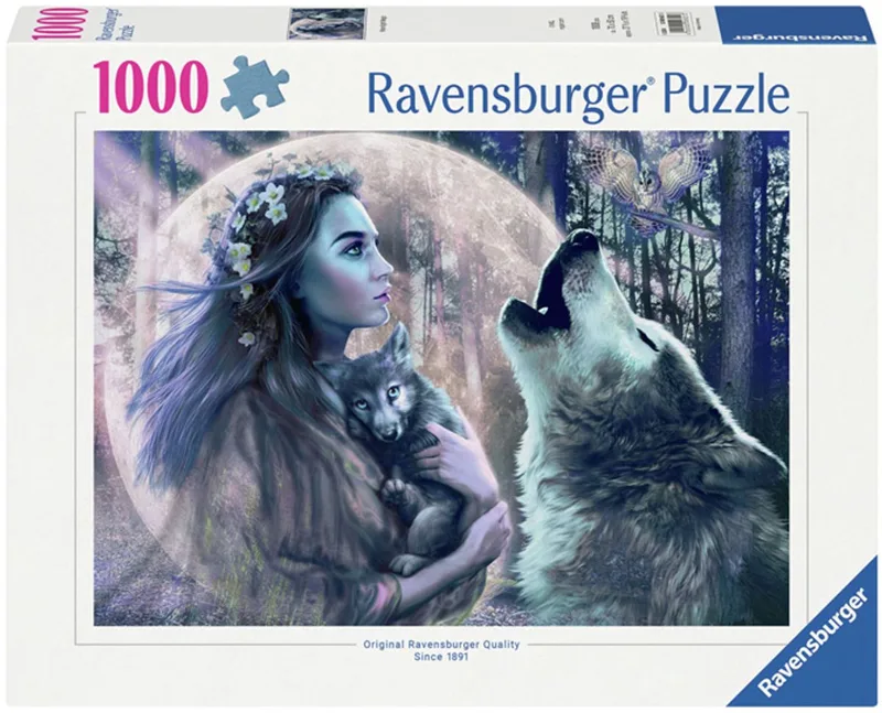 Het maanlicht puzzel 1000st van Ravensburger, editie Meerkleurig – doos