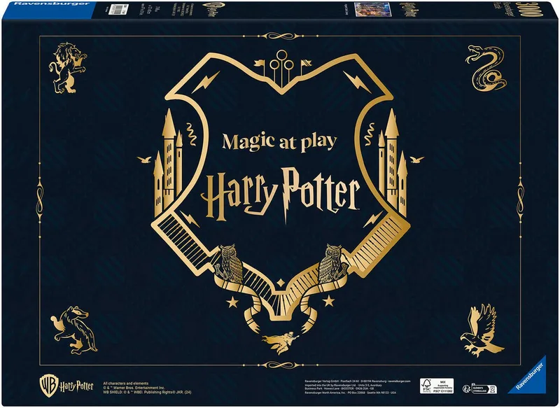 Hogwarts Castle Cutaway (3000) från Ravensburger – kartong 2 av 5