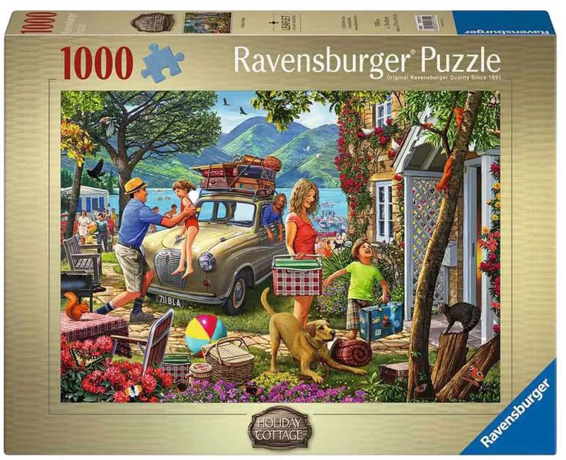 Holiday Cottage – Legpuzzel – 1000 Stukjes van Ravensburger, editie Meerkleurig – doos
