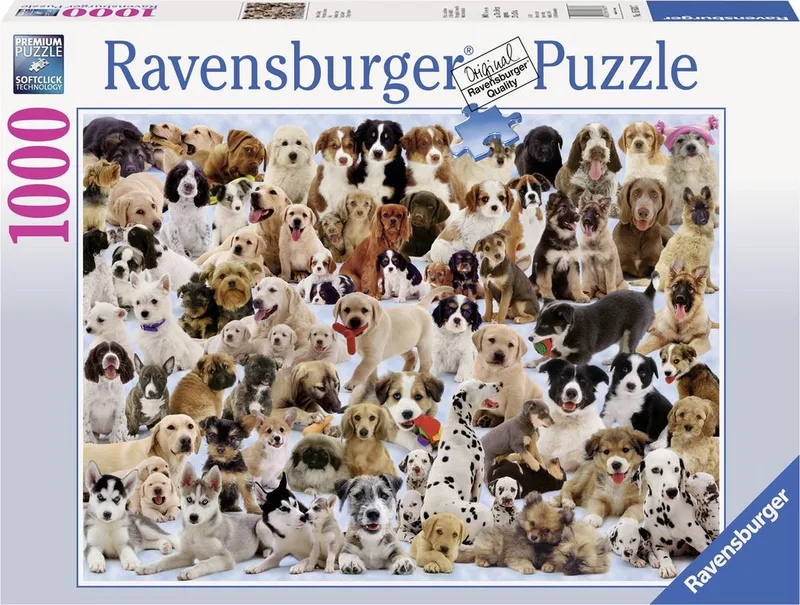 Hondencollage from Ravensburger, Multicolour edition – box