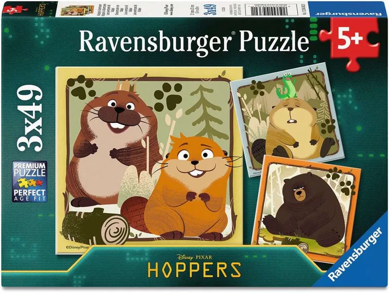 Hoppers Mabel's Adventures Kinderpuzzel - Kinderpuzzel 49 Stukjes - Vanaf 5 Jaar van Ravensburger, editie Meerkleurig – doos