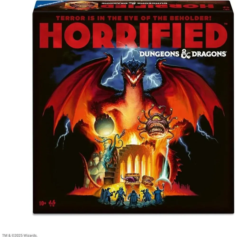 Horrified Dungeons & Dragons van Ravensburger – doos