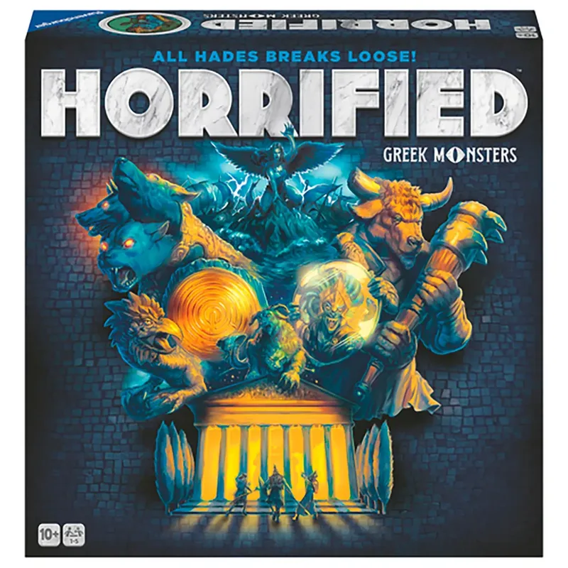 Jeu De Société Horrified Greek Monsters (10822407) de Ravensburger – boîte 3 sur 4