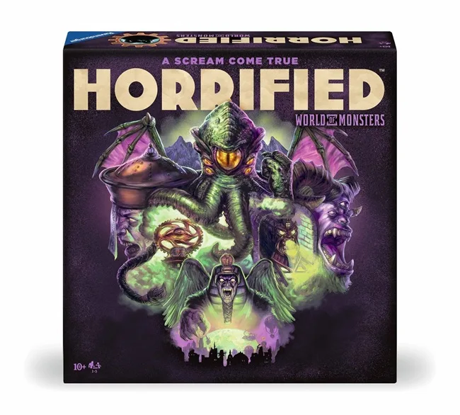 Horrified: World of Monsters de Ravensburger – boîte