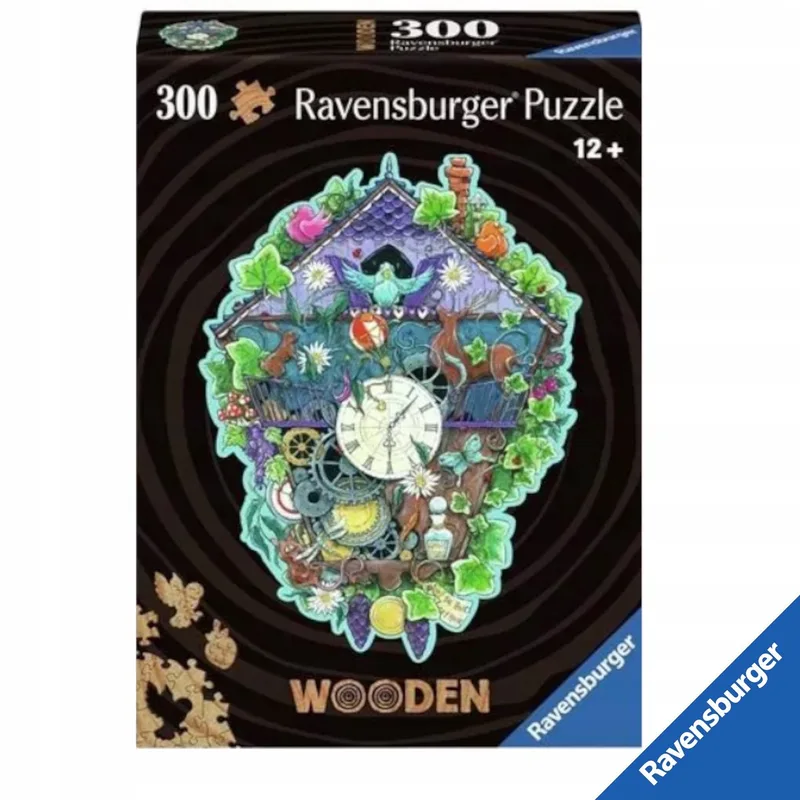 Houten Puzzel 300 Stukken - Educatieve Klok Speelgoed from Ravensburger, Multicolour edition – box