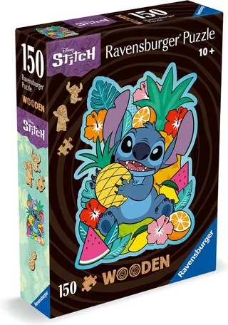 houten puzzel Disney Stitch - Legpuzzel - 150 stukjes from Ravensburger, Multicolour edition – box 1 of 2