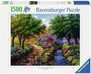 Huisje bij de rivier 1500st from Ravensburger, Multicolour edition – box 1 of 2