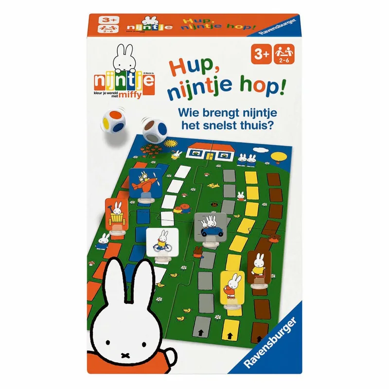 Hup Nijntje Hop - Kinderspel de Ravensburger – boîte