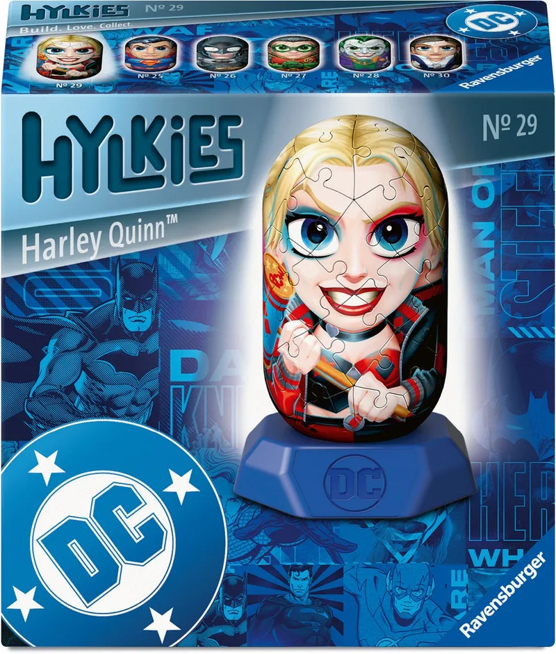 Hylkies - DC Harley Quinn - Bouwspel - 54 Stukjes van Ravensburger, editie Meerkleurig – doos