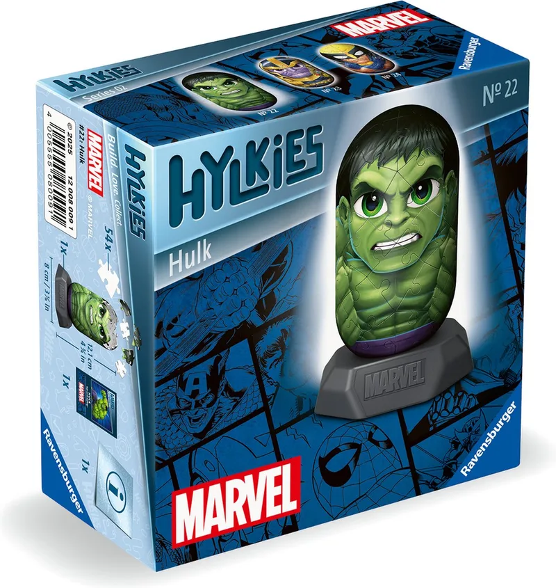 Hylkies - Marvel - Capsule Figuur from Ravensburger, Hulk edition – box