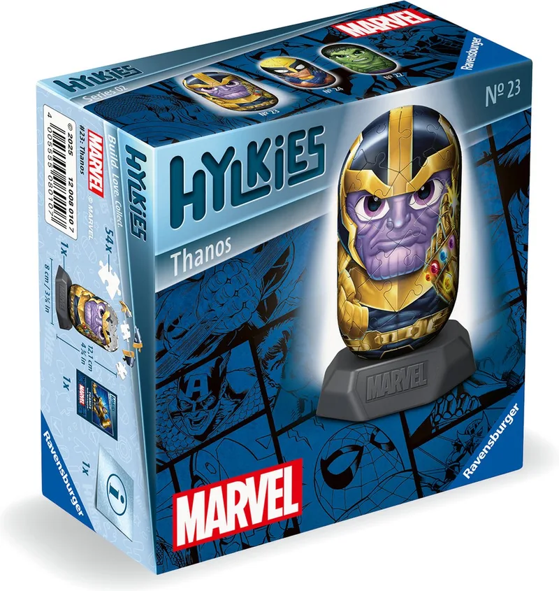Hylkies - Marvel - Capsule Figuur van Ravensburger, editie Thanos – doos